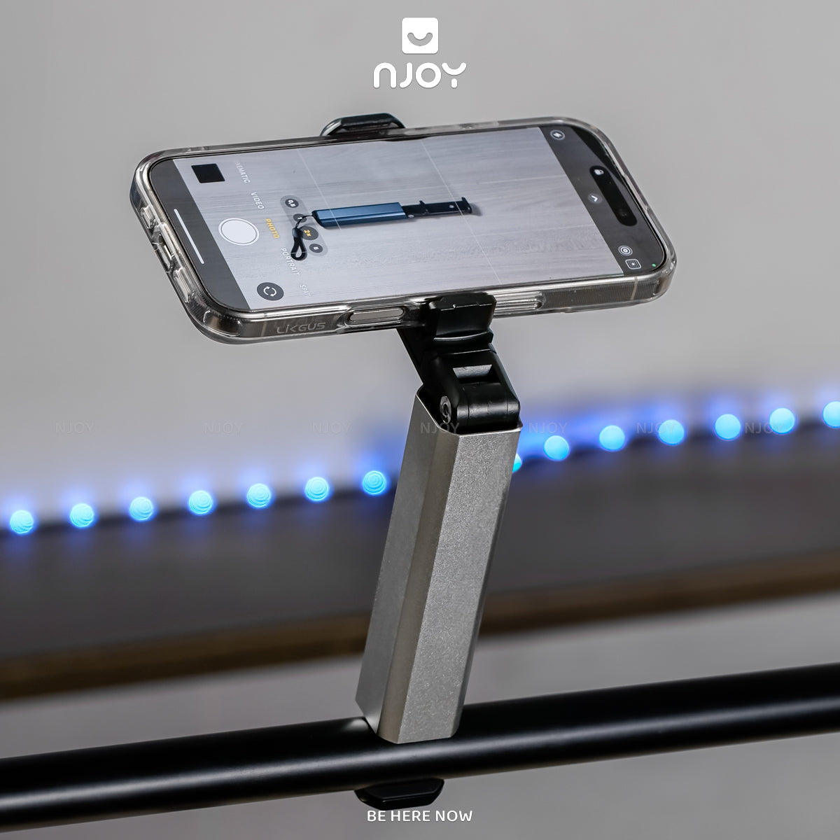 Giá Đỡ Kẹp Điện Thoại Boneruy E02 Siêu Nhỏ Gập Gọn Hợp Kim Nhôm Cao Cấp