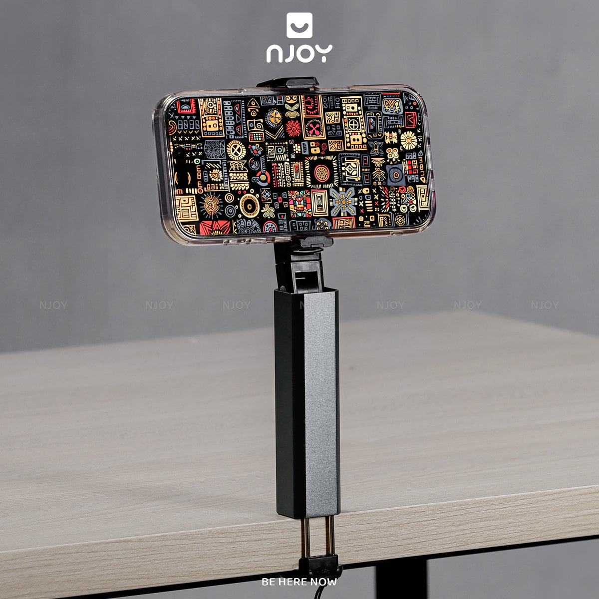 Giá Đỡ Kẹp Điện Thoại Boneruy E02 Siêu Nhỏ Gập Gọn Hợp Kim Nhôm Cao Cấp