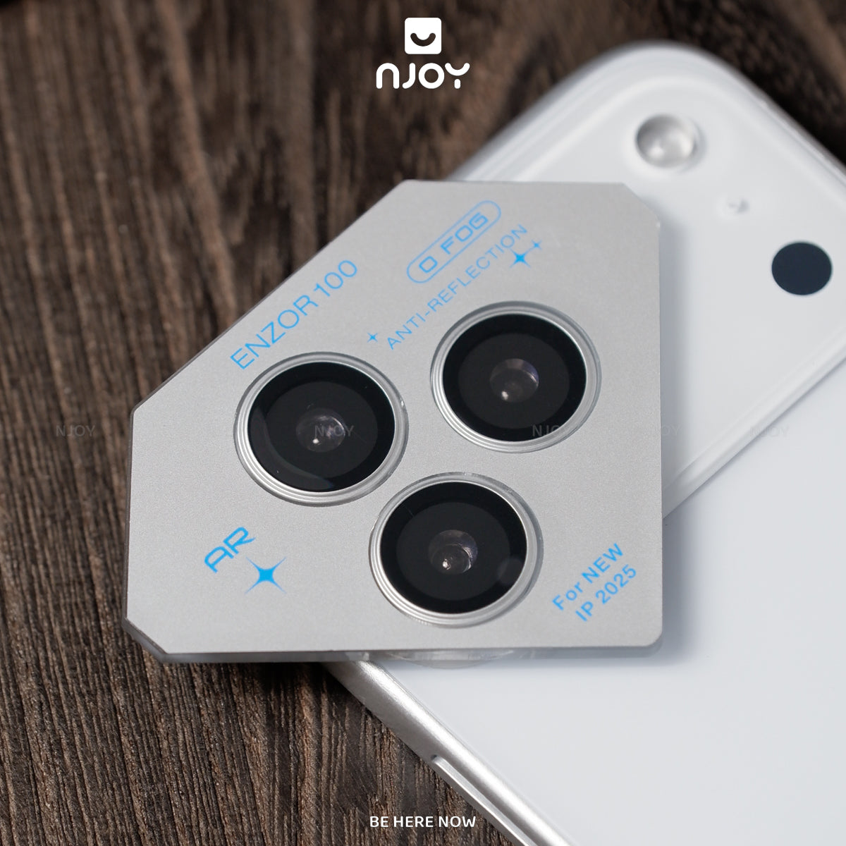 Cường Lực Camera Kuzoom AR Có Khung Dán Cho iPhone 18 Pro Max 17 16 15 14 13 12 11