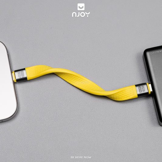 Cáp Ngắn C To C 240W Chip E-Mark 13cm Chuẩn USB 4.0 Hỗ Trợ Xuất Video 8K@60Hz Truyền Dữ Liệu 40Gbps