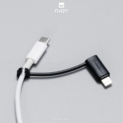 Đầu Chuyển Type C Sang Cổng Lightning 30W Njoy Dây Đeo Tiện Lợi Cho iPhone 17 Pro Max 16 15 14 13 12