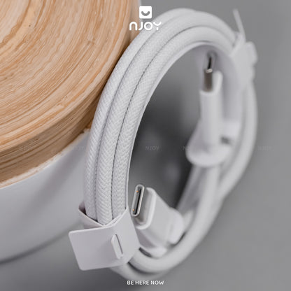 Cáp Sạc Nhanh Type C To C 60W Dây Dù Chống Đứt Gãy Cho iPhone 16 Pro Max 15 iPad Airpods Laptop