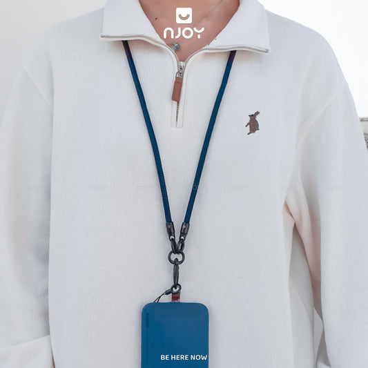 Dây Đeo Cổ Bện Nylon Dài 60cm Chống Đứt Gãy Độ Chống Thất Lạc Cho Tất Cả Điện Thoại iPhone Samsung