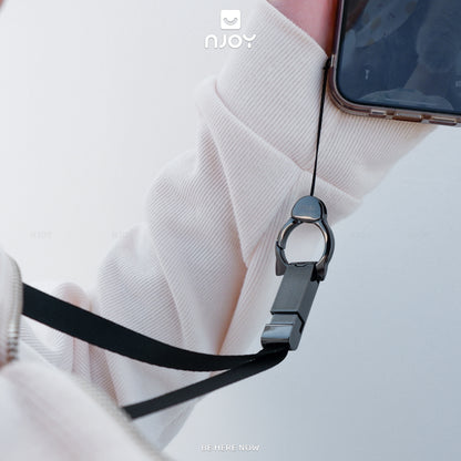 Dây Đeo Điện Thoại Thông Minh Hình Mèo Đen Tiện Thoại Cho Các Dòng Điện Thoại iPhone Samsung Xiaomi