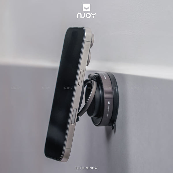 Giá Đỡ Điện Thoại Hít Nam Châm Chân Không Nhỏ Gọn Tiện Lợi Cho Điện Thoại iPhone Ô Tô