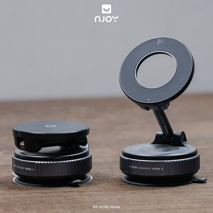 Giá Đỡ Điện Thoại Hít Chân Không Nhỏ Gọn Có Thể Gấp Gọn Cho Xe Hơi Ô Tô Bàn Làm Việc