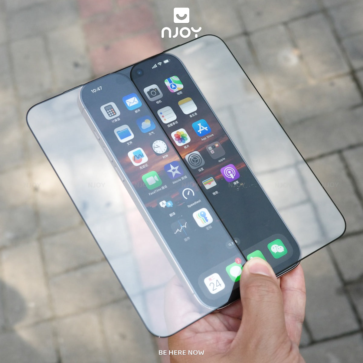 Kính Cường Lực Hoda Chống Trộm Chống Chói Cao Cấp Cho Điện Thoại iPhone 18 Pro Max 17 16 15