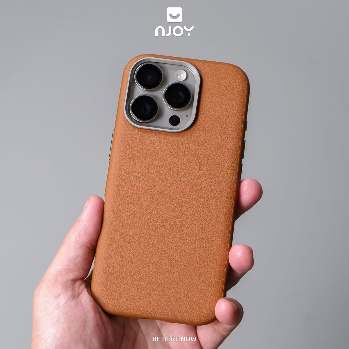 Ốp Da Magsafe Viền Kim Loại Bảo Vệ Camera Cho iPhone 17 Pro Max 16 15 14