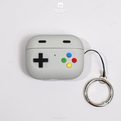 Ốp Silicon Máy Chơi Game Ahastyle Chất Liệu Silicon Kèm Móc Khóa Cho AirPods Pro 2 3 Airpods 4