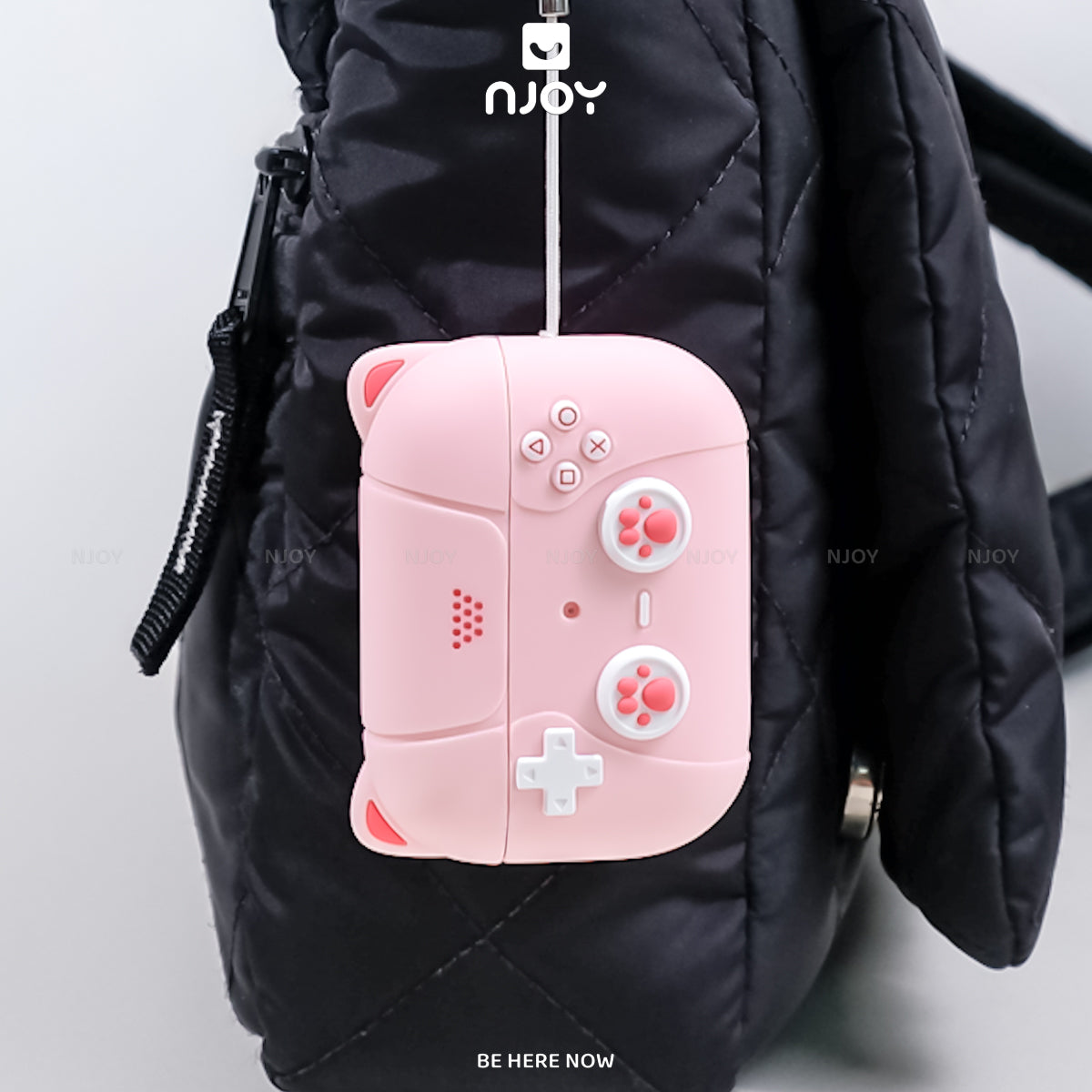 Ốp Silicon Mèo Hello Kitty Kèm Móc Khóa Tiện Lợi Cho Tai Nghe Airpods 3 4 Airpods Pro 3 2 Njoyshop