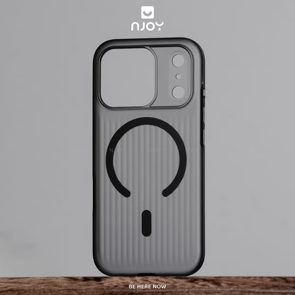 Ốp Lưng Nhám Chống Vân Tay Hỗ Trợ Sạc Không Dây Từ Tính Cho iPhone 17 Pro Max 16 15 14 13 12