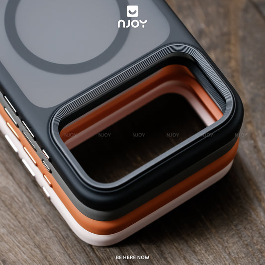 Ốp Hỗ Trợ Sạc Không Dây Likgus Lưng Nhám Chống Bẩn Cho iPhone 17 Pro Max 16 Pro Max 15 14 13 Njoyshop