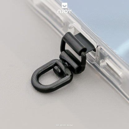 Tag Hợp Kim Xoay 360 Độ Hỗ Trợ Gắn Cho Dây Đeo Điện Thoại Không Cần Dán