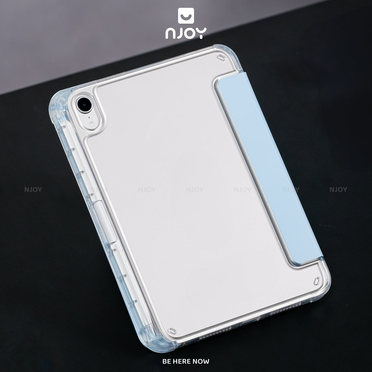 Ốp iPad Trong Suốt Chống Sốc Có Khay Đựng Bút Cho iPad Pro M4 M2 M1 Gen 11 10 Air 7 6 5 4 Mini 7 6