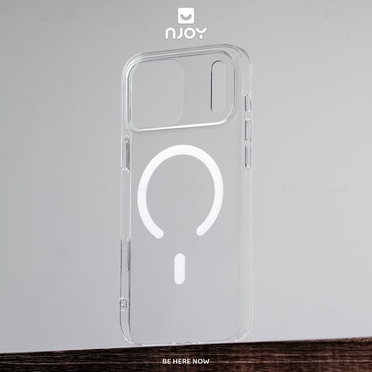 Ốp Siêu Mỏng Trong Suốt Hỗ Trợ Sạc Magsafe Chống Ố Cho iPhone 17 Pro Max 15 14 13