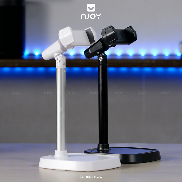 Giá Đỡ Điện Thoại Boneruy Để Bàn Xoay 360 Độ Điều Chỉnh Độ Cao Chân Đế Dày Ổn ĐỊnh Chống Rung Lắc