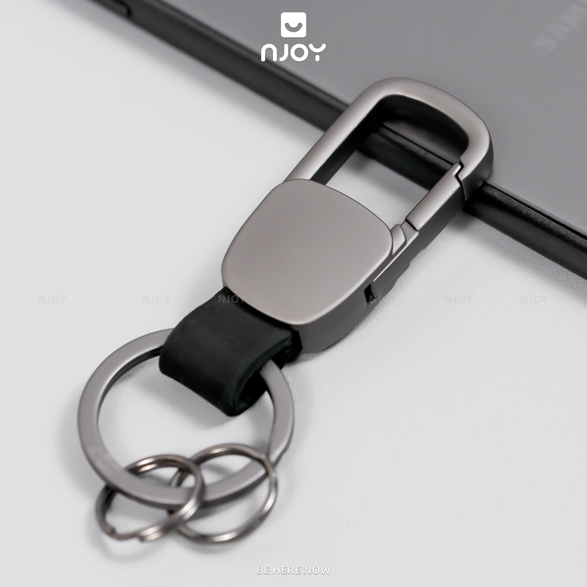 Móc Khóa Hợp Kim Kẽm Cao Cấp Chống Thất Lạc Nhỏ Gọn Tiện Lợi Cho Chìa Khóa USB Tai Nghe Airpods