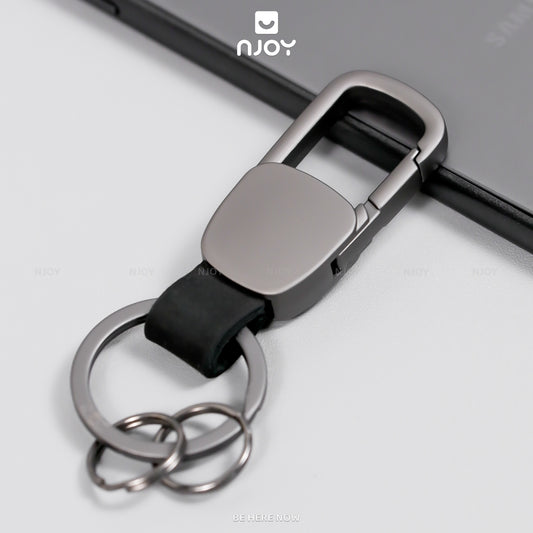 Móc Khóa Hợp Kim Kẽm Cao Cấp Chống Thất Lạc Nhỏ Gọn Tiện Lợi Cho Chìa Khóa USB Tai Nghe Airpods