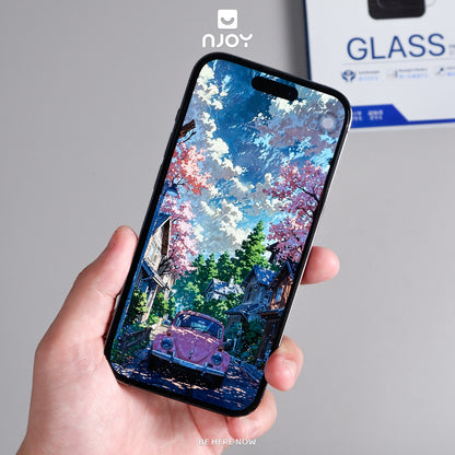 Kính Cường Lực Anank Chống Ánh Sáng Xanh 2.5D Cho iPhone 17 Pro Max 16 15 14 13 12