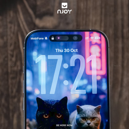 Kính Cường Lực Chống Trộm 360 Độ Kinkong Tự Dán Magic Box Cho Điện Thoại iPhone 17 Pro Max 16 15 14