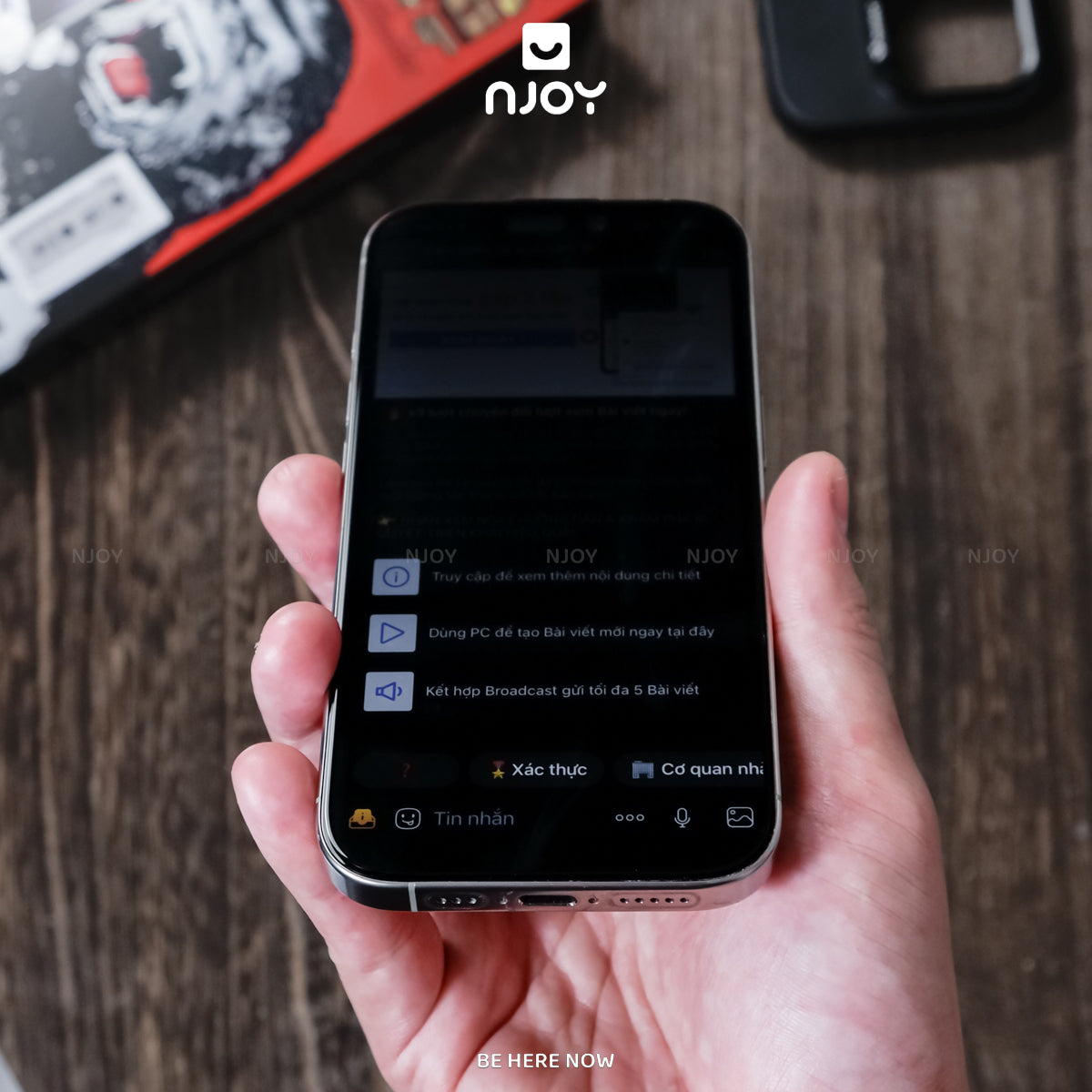 Kính Cường Lực Chống Trộm 360 Độ Kinkong Tự Dán Magic Box Cho Điện Thoại iPhone 17 Pro Max 16 15 14