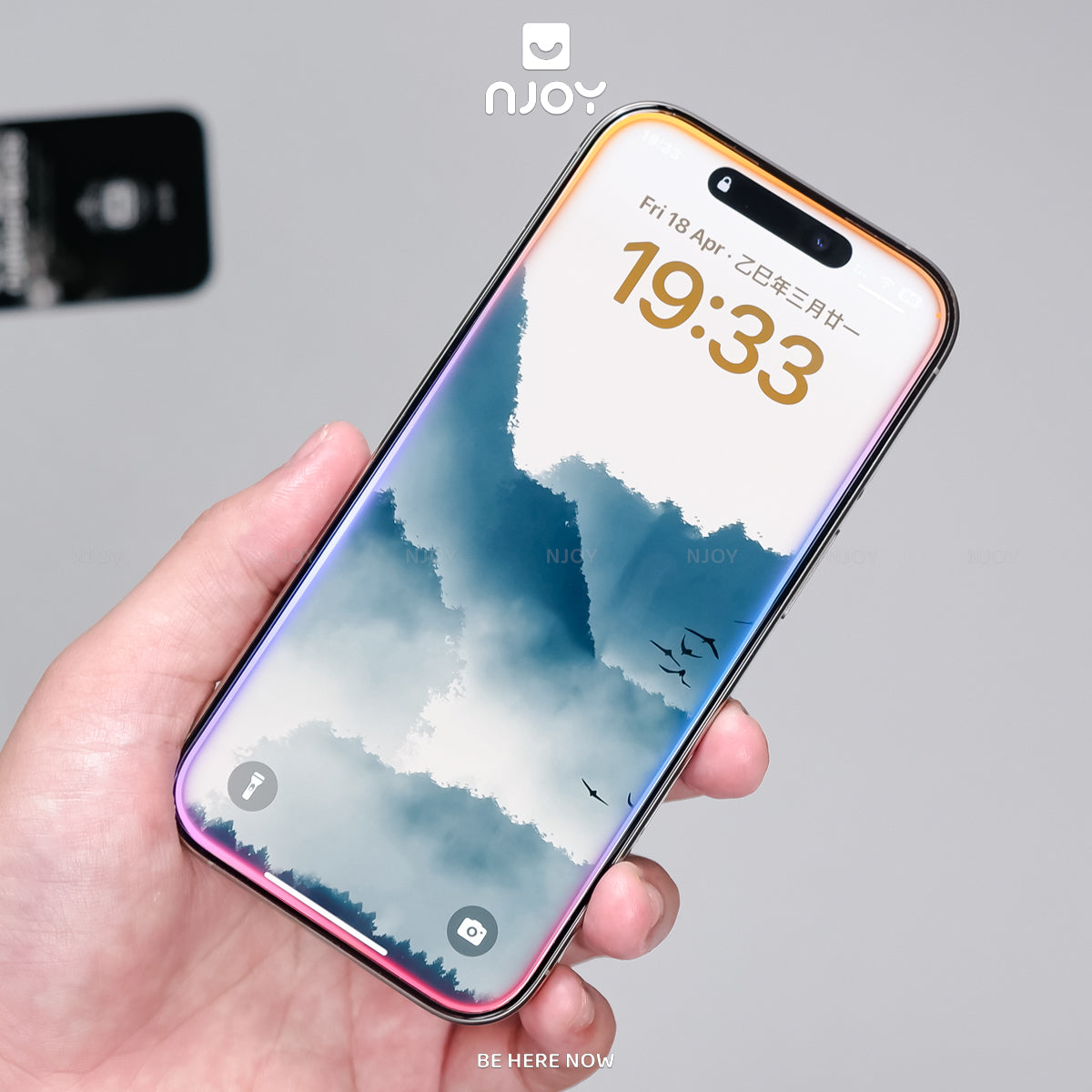 Kính Cường Lực Trong Suốt Không Viền Đen Wekome Có Lưới Loa Cho Điện Thoại iPhone 18 Pro Max 17 16 15 14