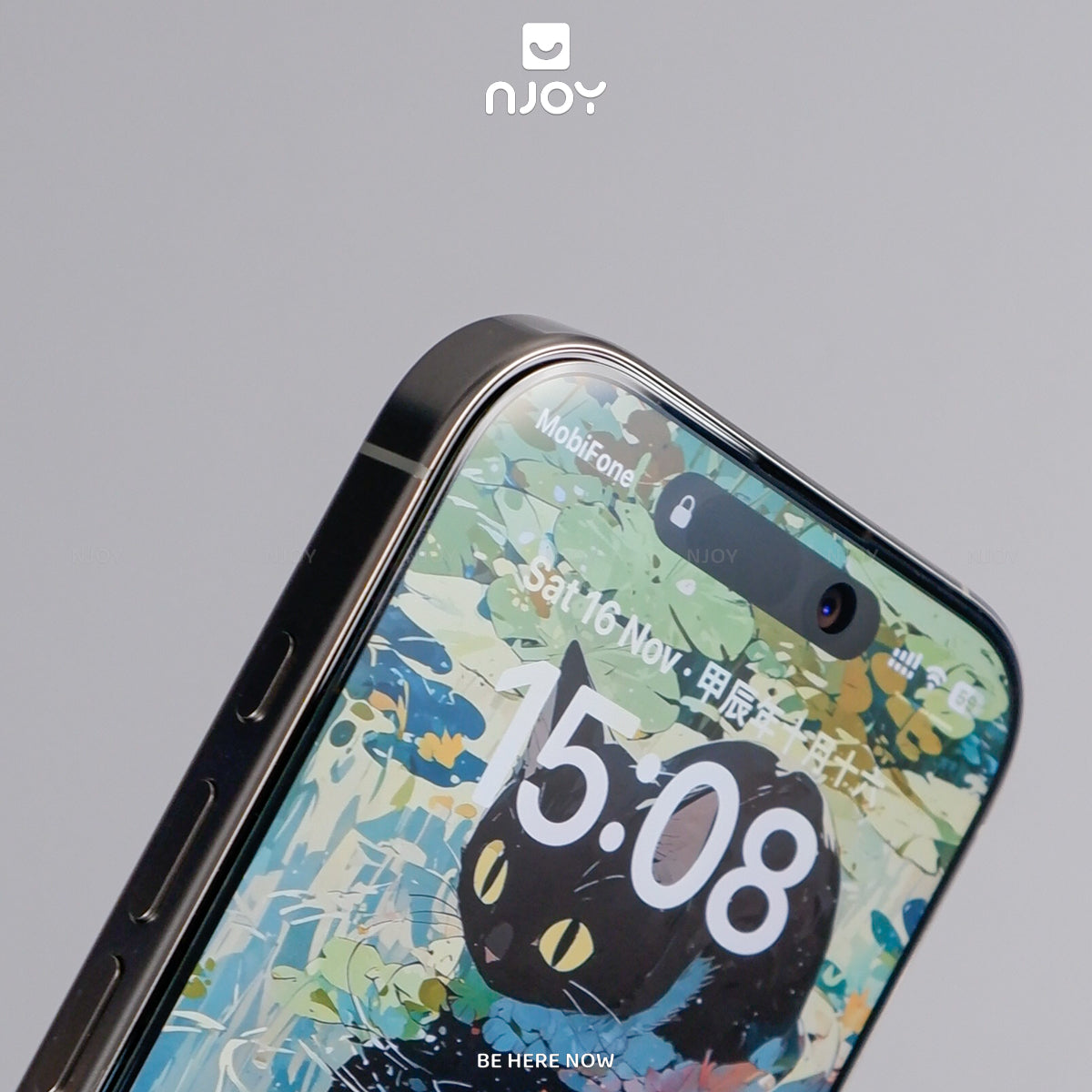 Kính Cường Lực Anank Nhám Chống Vân Tay Cho iPhone 18 Pro Max 17 16 15 14 13 12