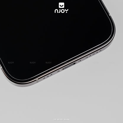 Kính Cường Lực Nillkin Trong Suốt Khung Tự Dán Không Viền Đen Cho iPhone 17 Pro Max 16 15