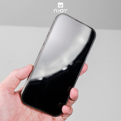 Kính Cường Lực Nillkin Trong Suốt Khung Tự Dán Không Viền Đen Cho iPhone 17 Pro Max 16 15
