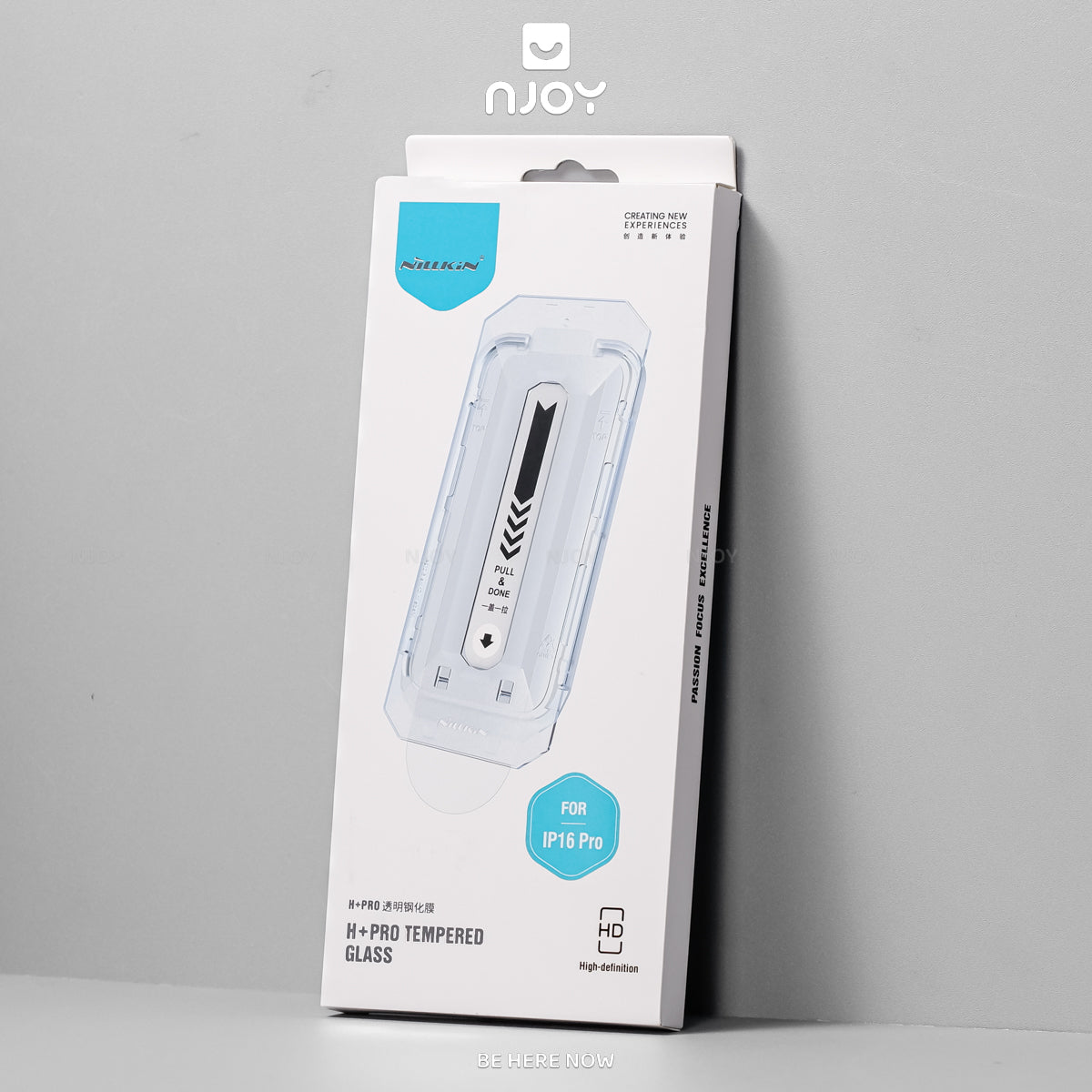 Kính Cường Lực Nillkin Trong Suốt Khung Tự Dán Không Viền Đen Cho iPhone 17 Pro Max 16 15