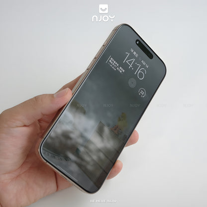 Kính Cường Lực Hoda Trong Suốt 3D Khung Tự Dán Cho iPhone 17 Pro Max 16 15