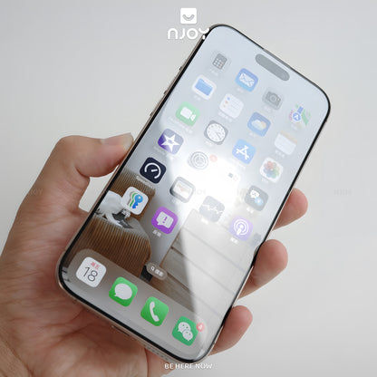 Kính Cường Lực Hoda Trong Suốt 3D Khung Tự Dán Cho iPhone 17 Pro Max 16 15