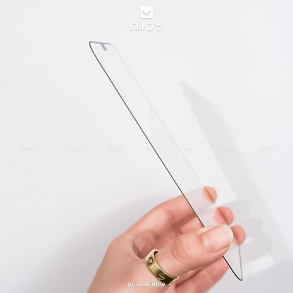 Kính Cường Lực Trong Suốt Khung Dán Cho iPhone 17 Pro Max 16 15 14 13 12 11