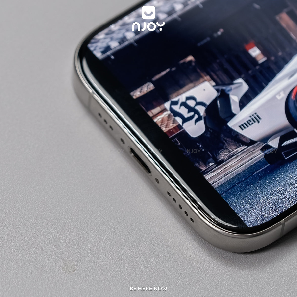 Kính Cường Lực Kuzoom Trong Suốt Không Lẹm Viền Cho Điện Thoại iPhone 17 Pro Max 16 15 14 13 12 11