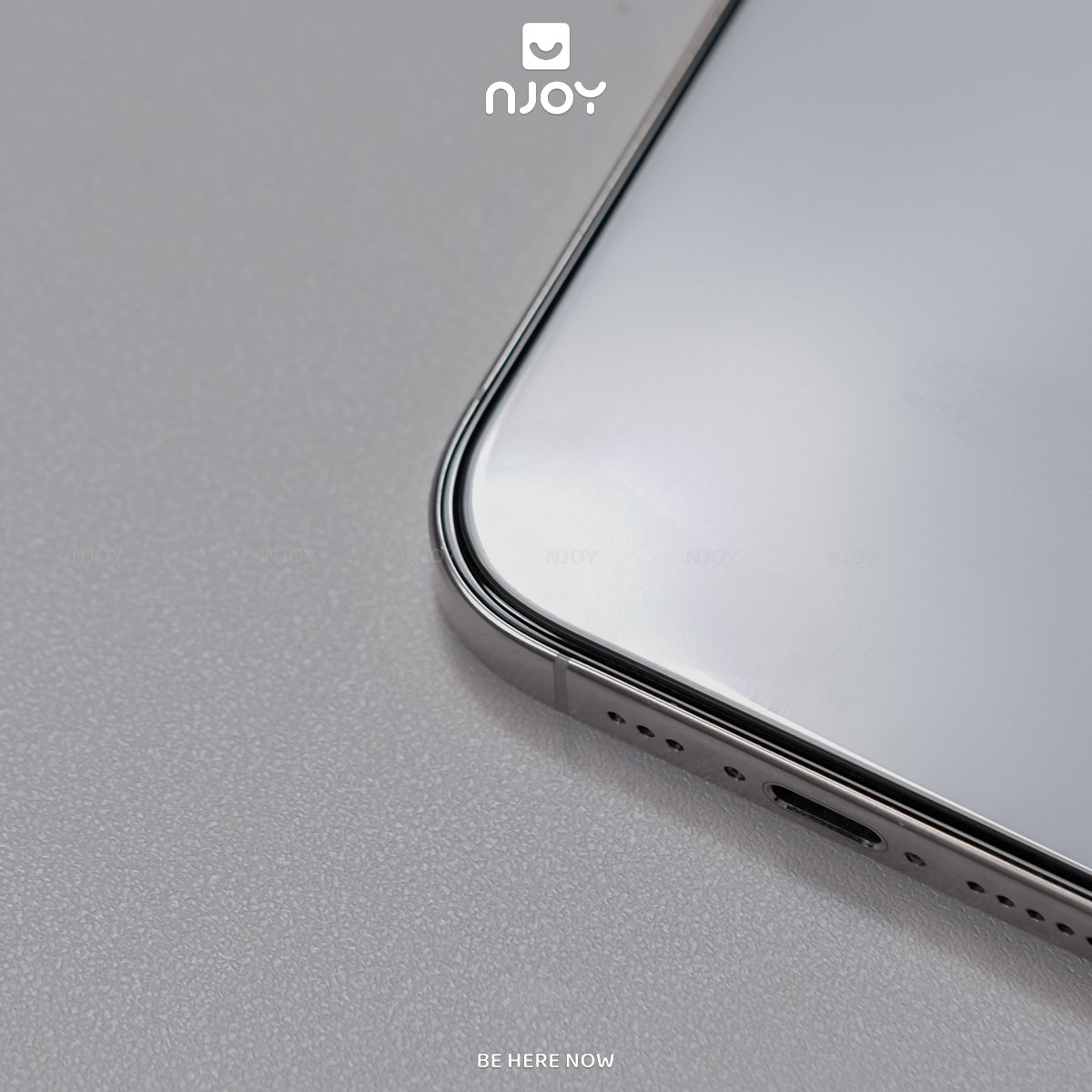 Kính Cường Lực Kuzoom Trong Suốt Không Lẹm Viền Cho Điện Thoại iPhone 17 Pro Max 16 15 14 13 12 11