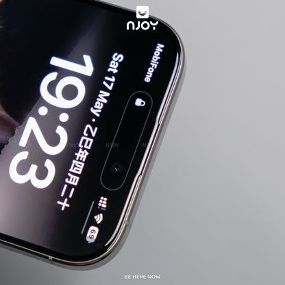 Kính Cường Lực Kuzoom Trong Suốt Không Lẹm Viền Cho Điện Thoại iPhone 17 Pro Max 16 15 14 13 12 11