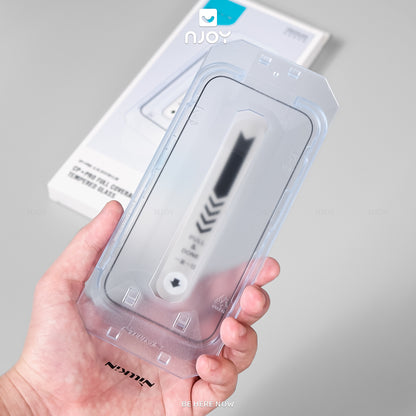 Kính Cường Lực Nillkin Trong Suốt Khung Tự Dán Cho iPhone 17 Pro Max 16 15 14 13 12 11