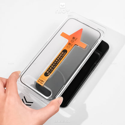 Kính Cường Lực Trong Suốt Chống Bụi Khung Dán Cho iPhone 17 Pro Max 16 15 14 13 12 11