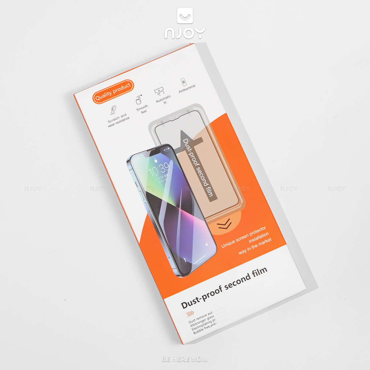 Kính Cường Lực Trong Suốt Chống Bụi Khung Dán Cho iPhone 17 Pro Max 16 15 14 13 12 11