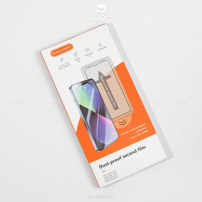 Kính Cường Lực Trong Suốt Chống Bụi Khung Dán Cho iPhone 17 Pro Max 16 15 14 13 12 11