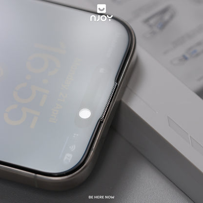 Kính Cường Lực Tự Dán Chống Trộm Anank 2.5D Cao Cấp Cho Điện Thoại iPhone 17 Pro Max 16 15 14 13