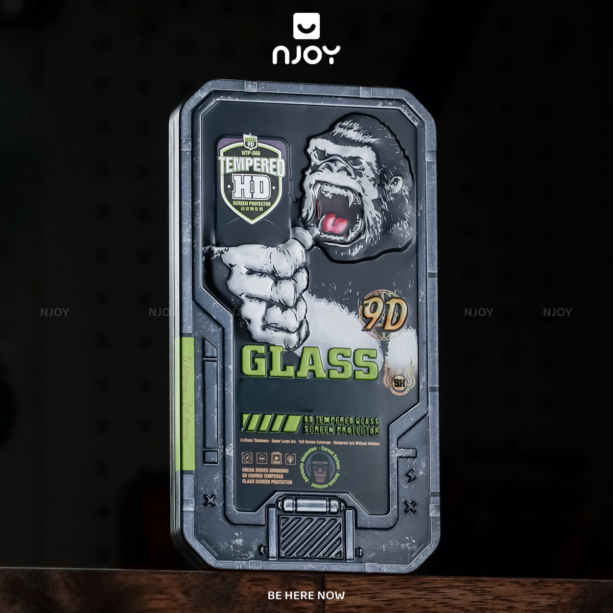 Kính Cường Lực Wekome Kingkong Trong Suốt 9D  Cho iPhone 17 Pro Max 16 15 14 13 12 11