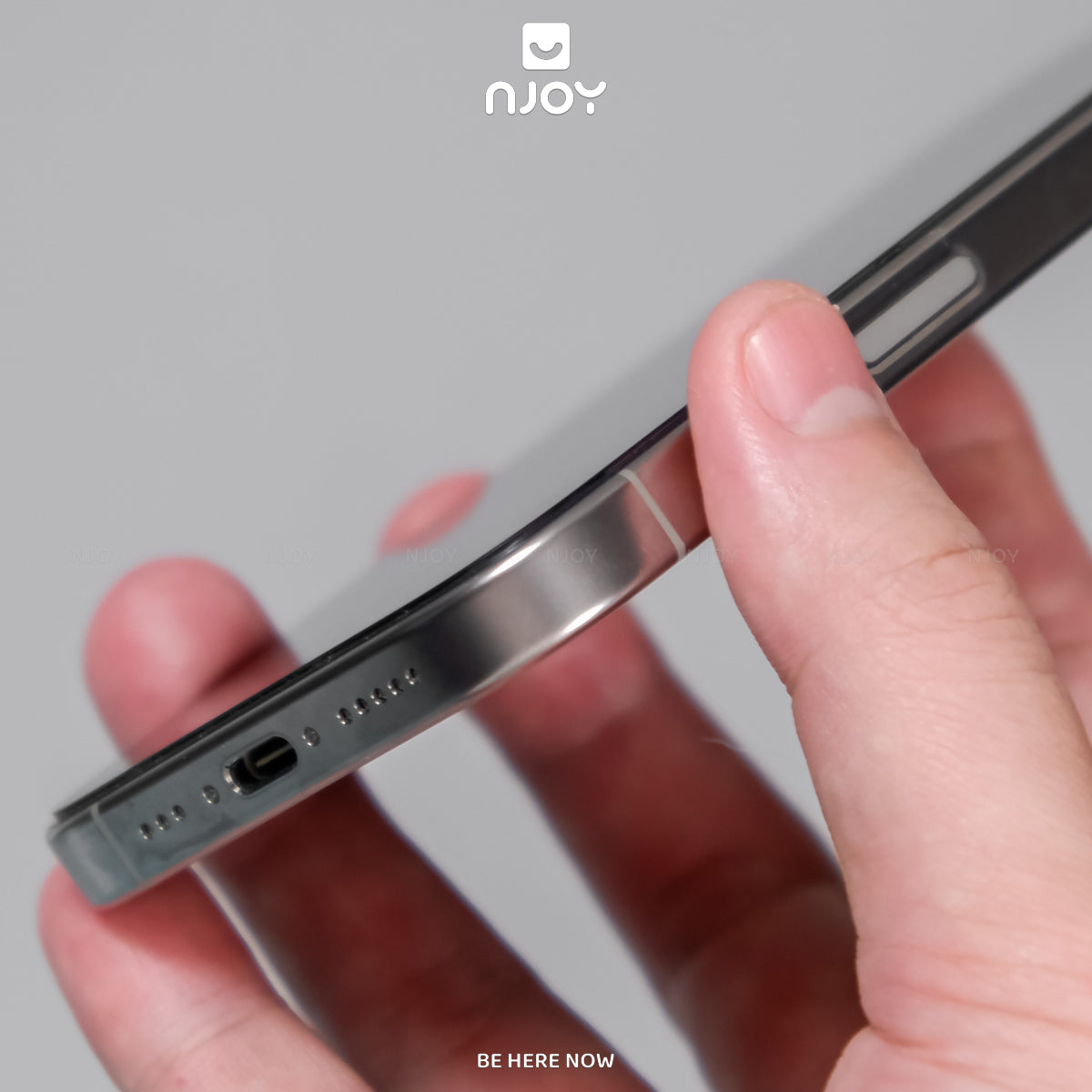 Kính Kuzoom Trong Suốt Chống Trộm Chống Vân Tay Cho Điện Thoại iPhone 17 Pro Max 15 14 13 12 11