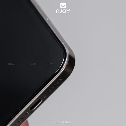 Kính Kuzoom Trong Suốt Chống Trộm Chống Vân Tay Cho Điện Thoại iPhone 17 Pro Max 15 14 13 12 11