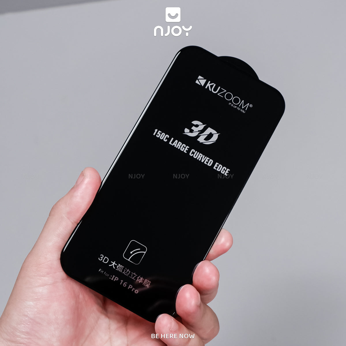 Kính Kuzoom Trong Suốt Chống Trộm Chống Vân Tay Cho Điện Thoại iPhone 17 Pro Max 15 14 13 12 11