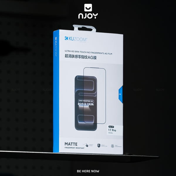 Kính Kuzoom Trong Suốt Chống Trộm Chống Vân Tay Cho Điện Thoại iPhone 17 Pro Max 15 14 13 12 11