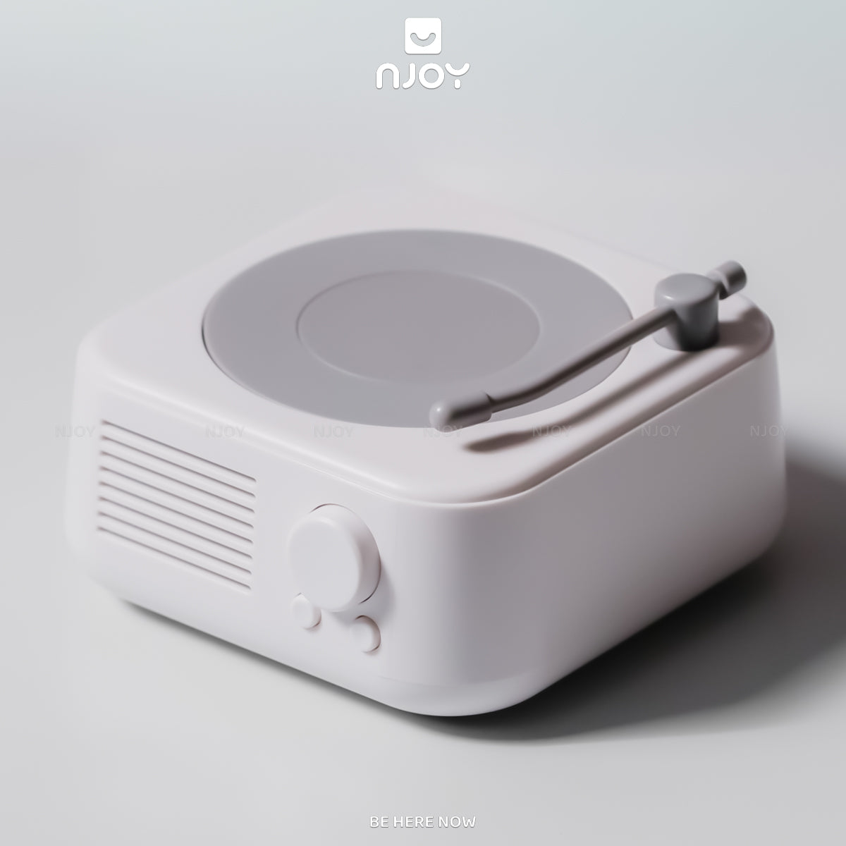 Loa Bluetooth Đĩa Than Xoay Nhỏ Gọn Trang Trí Bàn Làm Việc Quà Tặng Sinh Nhật Valentine