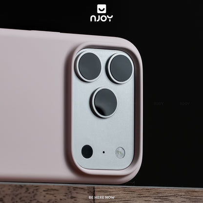 Ốp Silicon Chống Bẩn Hỗ Trợ Sạc Không Dây Chất Liệu Lót Nhung Bảo Vệ Camera Cho iPhone 13 14 15 16 Pro Max Njoyshop