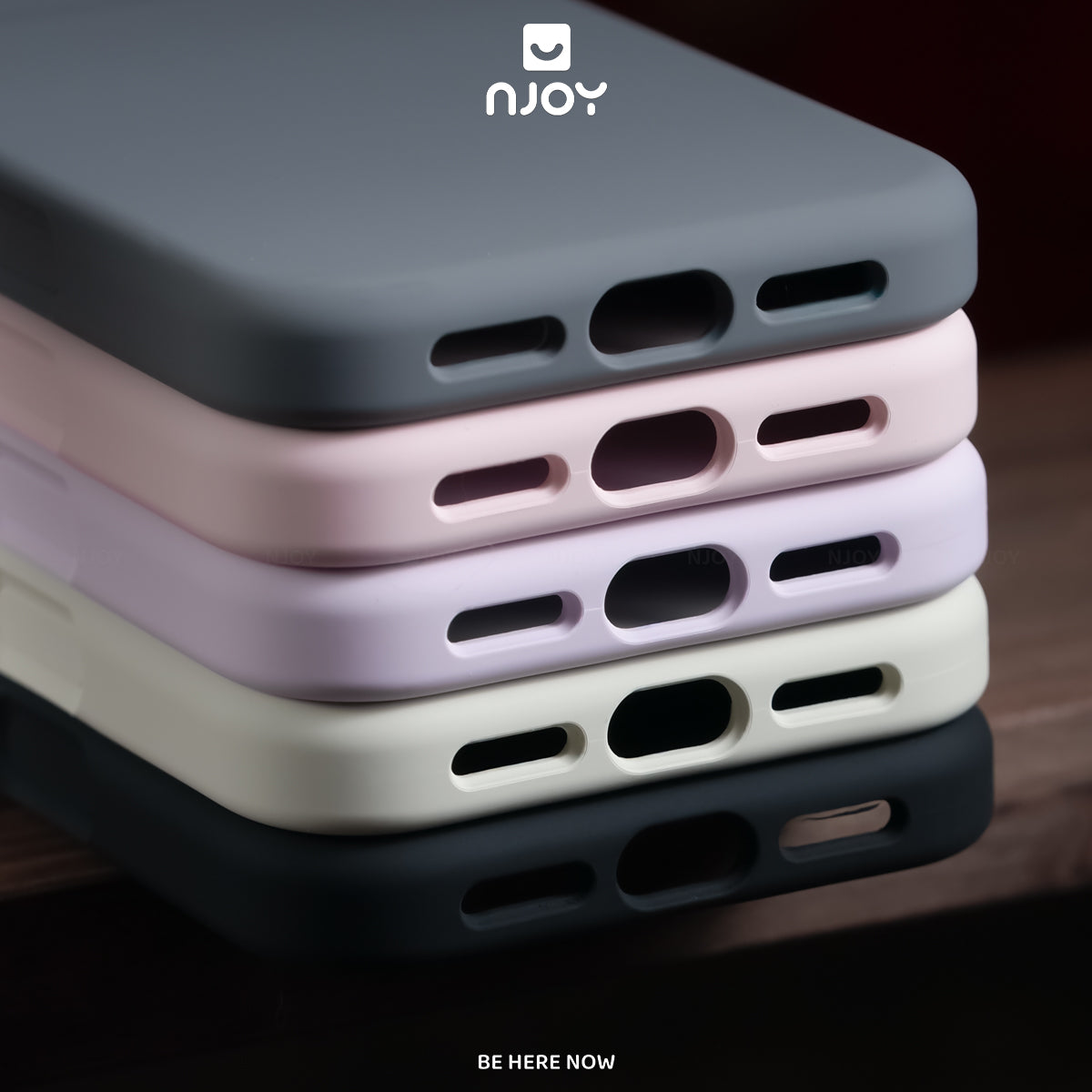 Ốp Silicon Chống Bẩn Magsafe Chất Liệu Lót Nhung Bảo Vệ Camera Cho iPhone 13 14 15 16 17 18 Pro Max Njoyshop