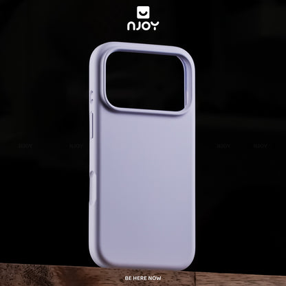 Ốp Silicon Chống Bẩn Hỗ Trợ Sạc Không Dây Chất Liệu Lót Nhung Bảo Vệ Camera Cho iPhone 13 14 15 16 Pro Max Njoyshop